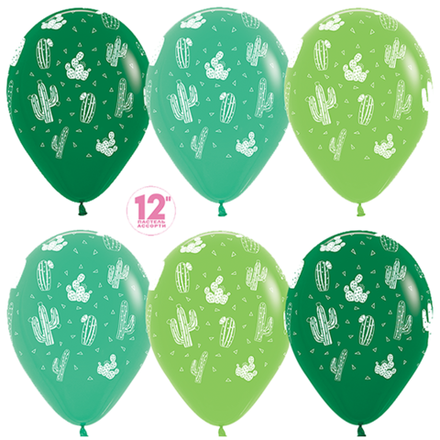 S 12" Кактус Ассорти