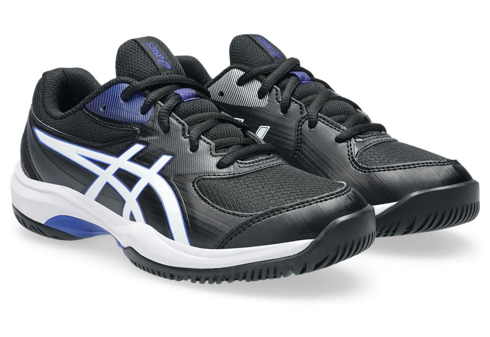 Детские Кроссовки теннисные  Asics Gel-Game GS - black/white