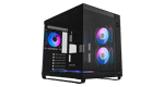 Корпус Ocypus Iota C70 BK ARGB ATX/mATX/mITX 2xUSB, Type-C, Черный, Iota-C70-BKD600XX-GL