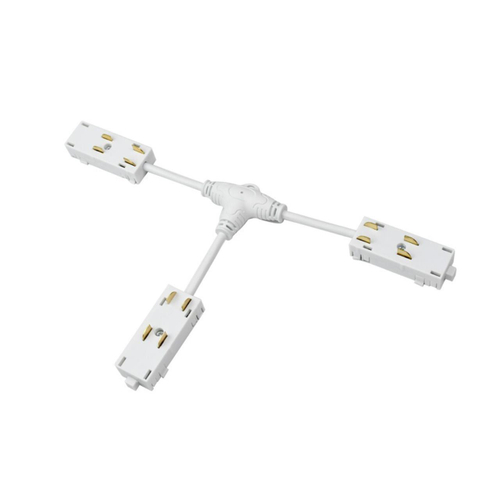 Трековый коннектор питания Т-образный Aployt Magnetic track 220 APL.0280.10.04