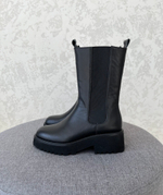 Высокие челси черные FEB-013black
