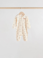 Комбинезон / Cлип для малышей Next F34-049, 4 шт., Бежевый, Серый