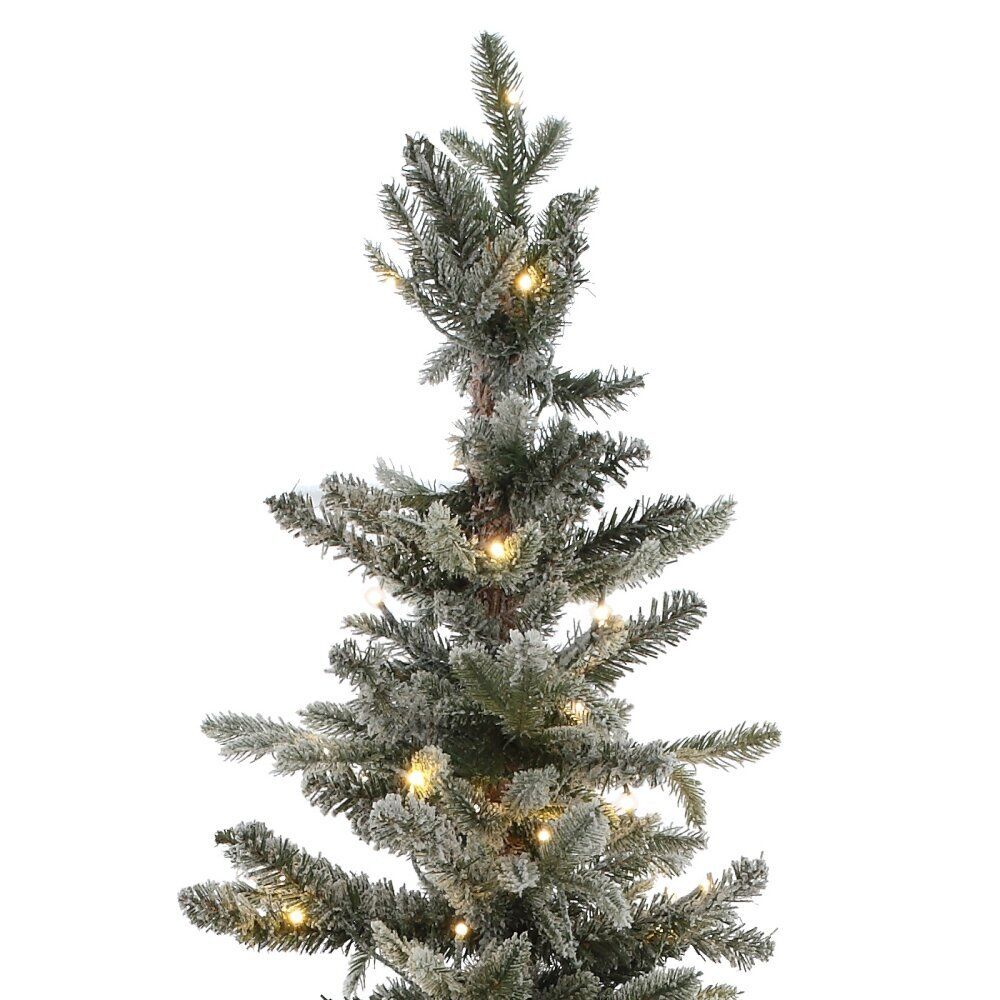 GAEM Елка искусственная "Муза" с подсветкой, L81 W81 H167/182 см, 582 ветки, 100 LEDламп, работает от сет