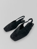 Мюли Bai Sen Q298-13 замшевые однотонные с фиксированной пяткой