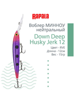 Воблер RAPALA Down Deep Husky Jerk 14, 14см, 23гр, цвет GF
