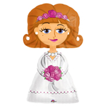 Шар Фольгированный Невеста (Белый)