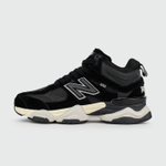 Кроссовки New Balance 9060 Mid Black / White with Fur