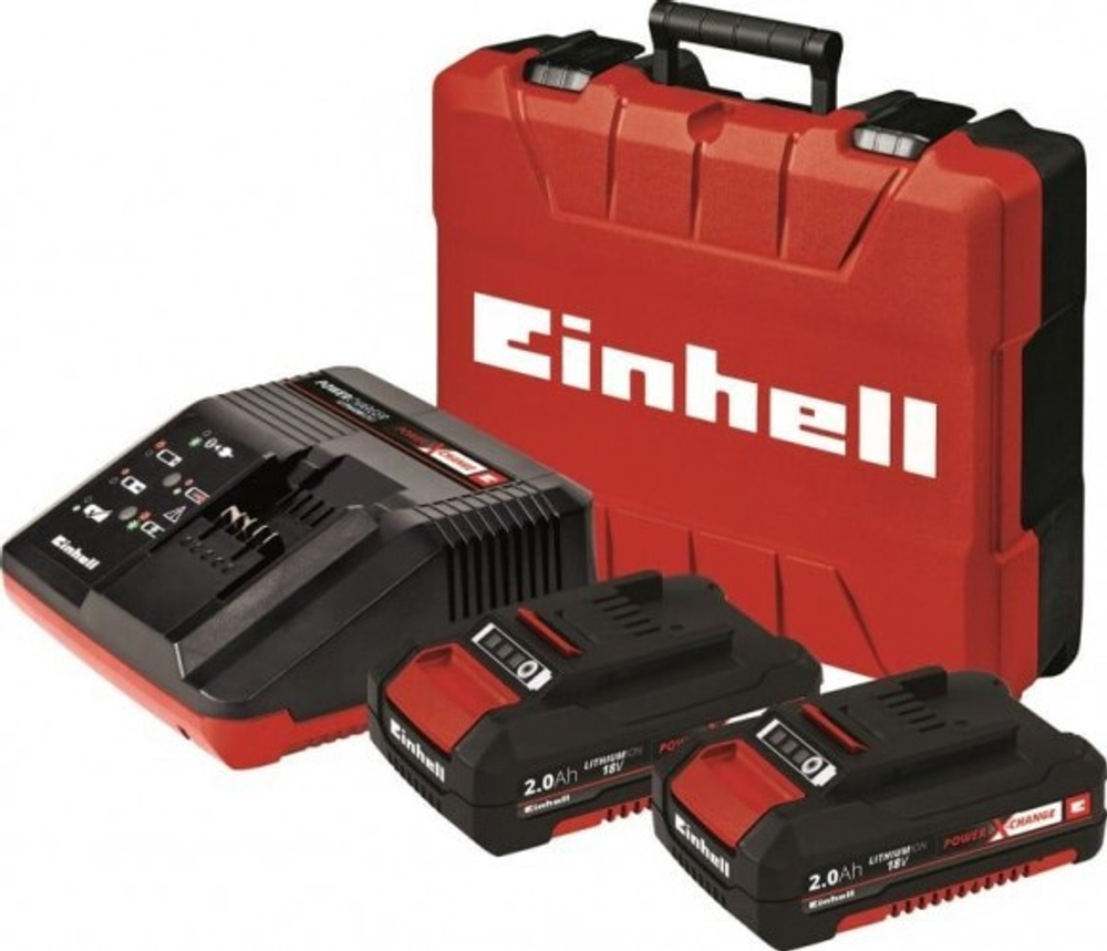 Дрель-шуруповерт аккумуляторная EINHELL PXC TE-CD 18 Li-I BL (2x2,0Ah) 4513861