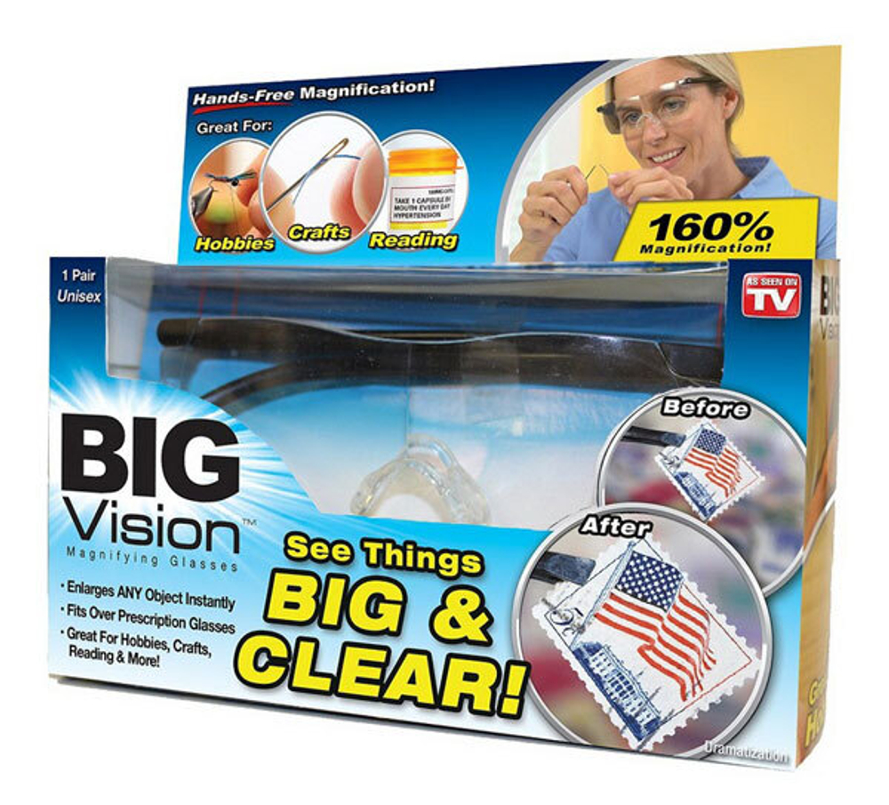 Лупа-очки Kromatech налобная Big Vision 1,6x - фото 3