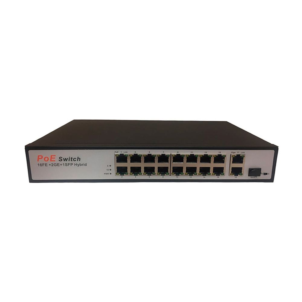 TI-216P PoE коммутатор True IP