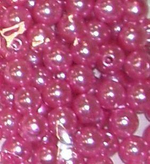 Бусы пластиковые -12мм-25г-Colibry