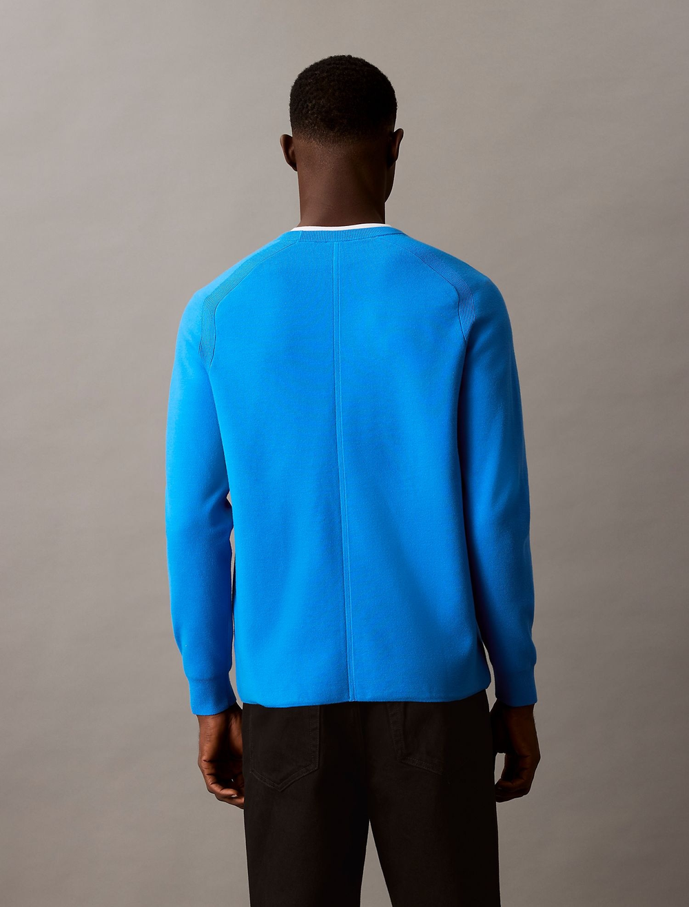Свитер Calvin Klein Tech Knit Crewneck Sweater French Blue