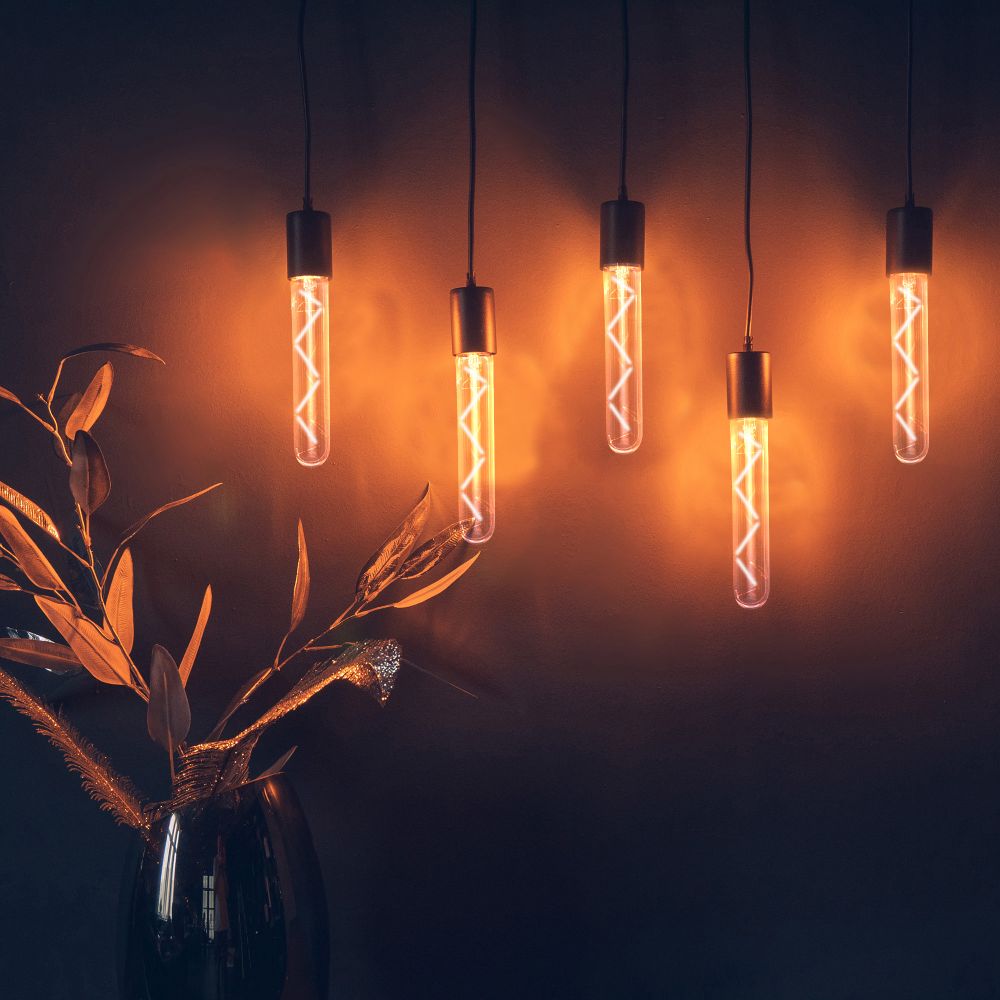 LED-L32A-4W-GOLDEN-E27 GLV21GO Лампа светодиодная Vintage. Форма цилиндр. янтарная колба. Картон. ТМ Uniel