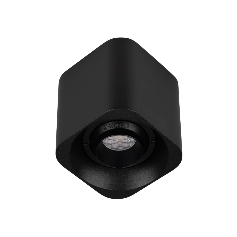 Светильник SP-ACENTO-S95x95-10W Warm3000 (BK, 20-45 deg, 230V) (Arlight, IP20 Металл, 5 лет) 055747