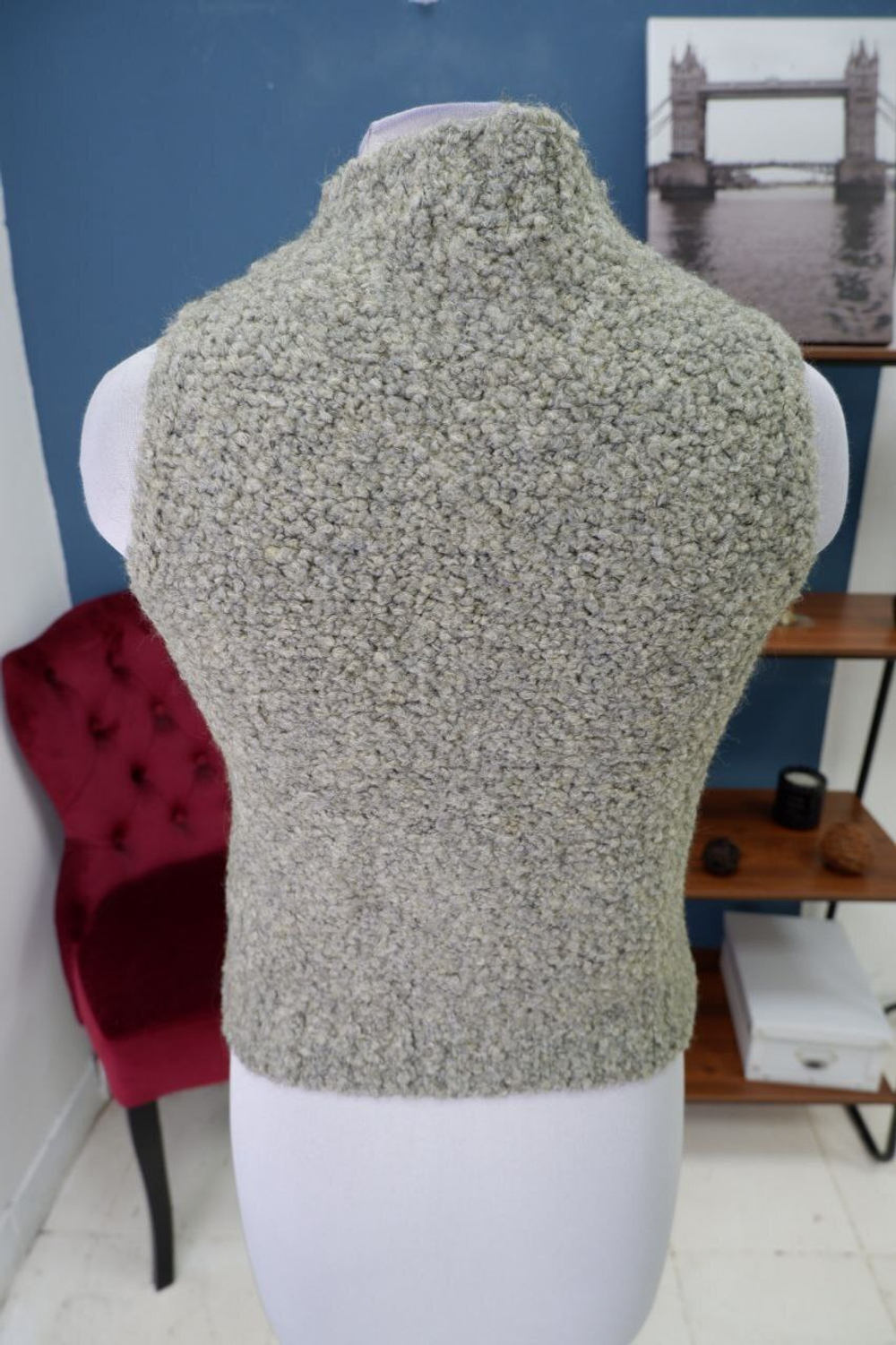 Топ Topshop с шерстью 44 размер