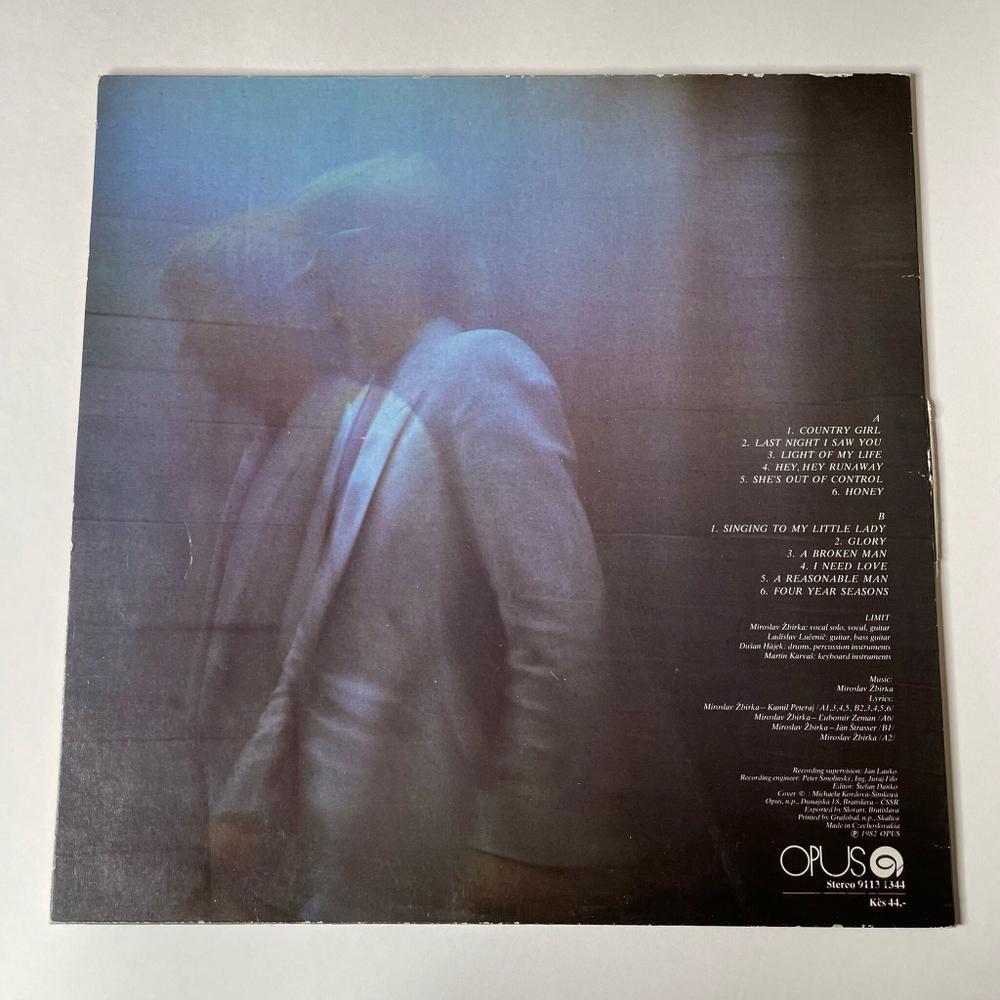 Винтажная виниловая пластинка LP Miroslav Zbirka Light Of My Life (Чехословакия 1982)