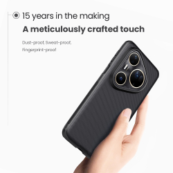 Чехол противоударный от Nillkin c поддержкой MagSafe для Huawei Pura 80 Ultra, серия Super Frosted Shield Pro Magnetic Case