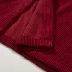 Рубашка YMKASHIX Velvet Button Det Бордовый-Горчичная