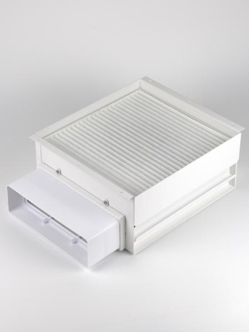 Вытяжка для маникюра встраиваемая Polarus TD-MASTER-v2 (Левый выход) с набором воздуховодов и регулятором мощности