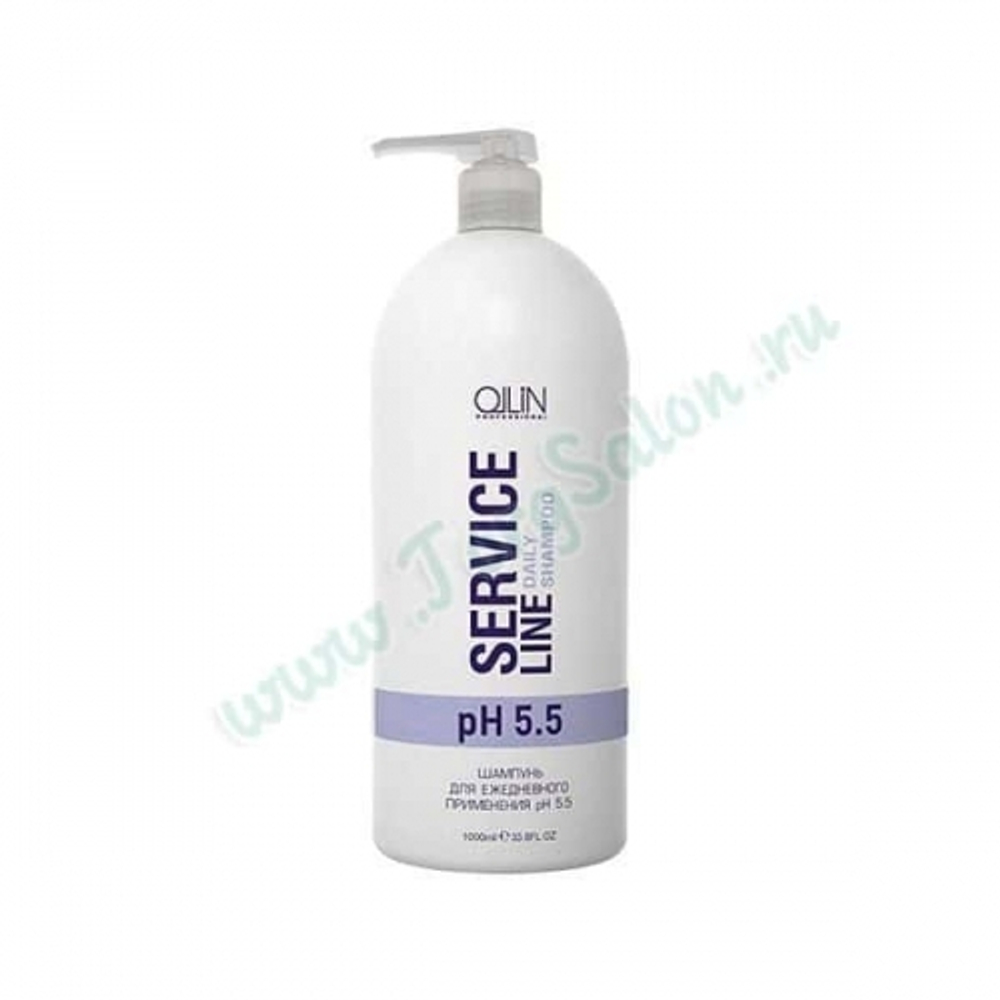 Шампунь для ежедневного применения «Daily shampoo pH 5,5», Service Line, Ollin, 1000 мл.