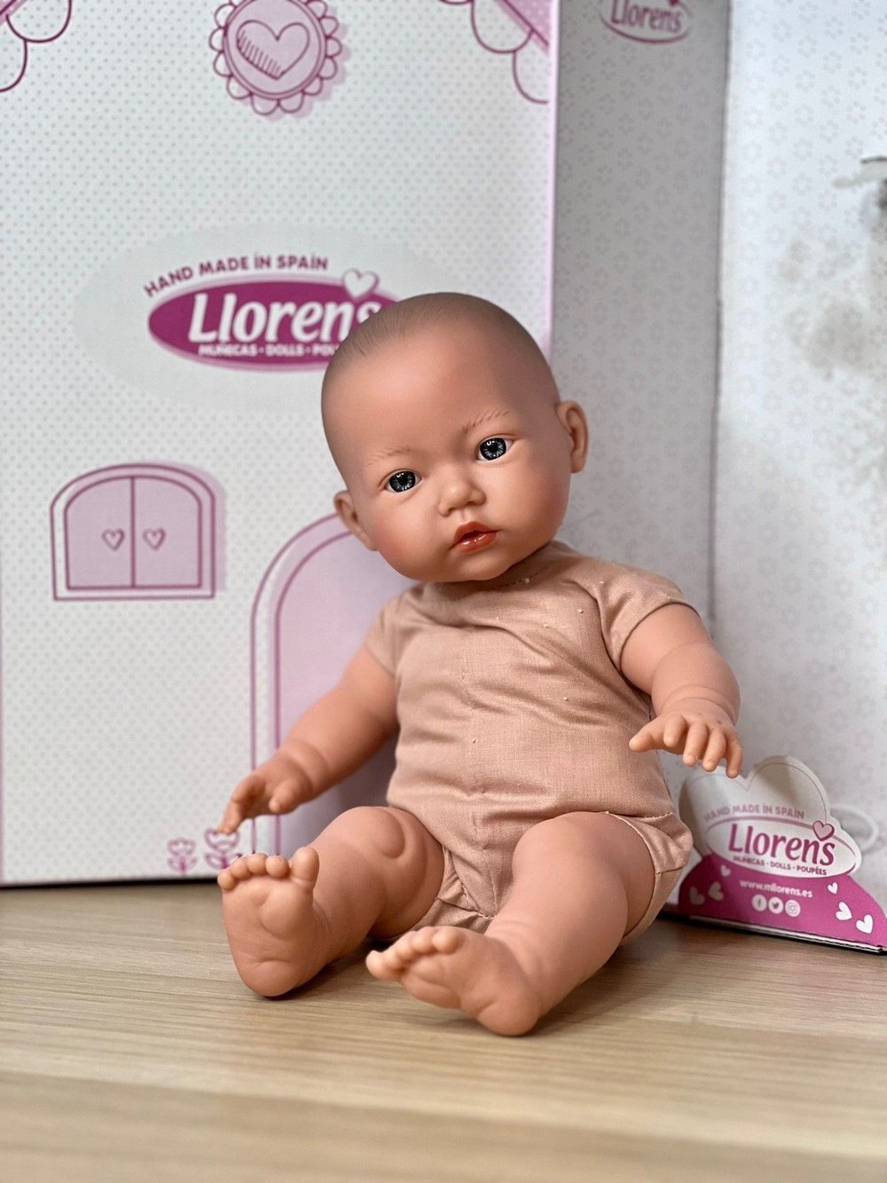 Кукла Llorens мягконабивная 31см Little Baby Cute (63304)