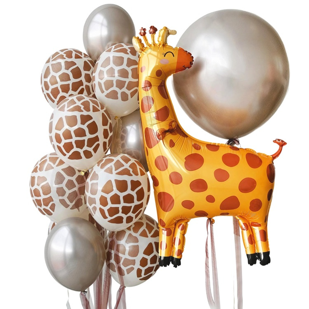 Латексный шар «Пятна Жирафа», 36 см