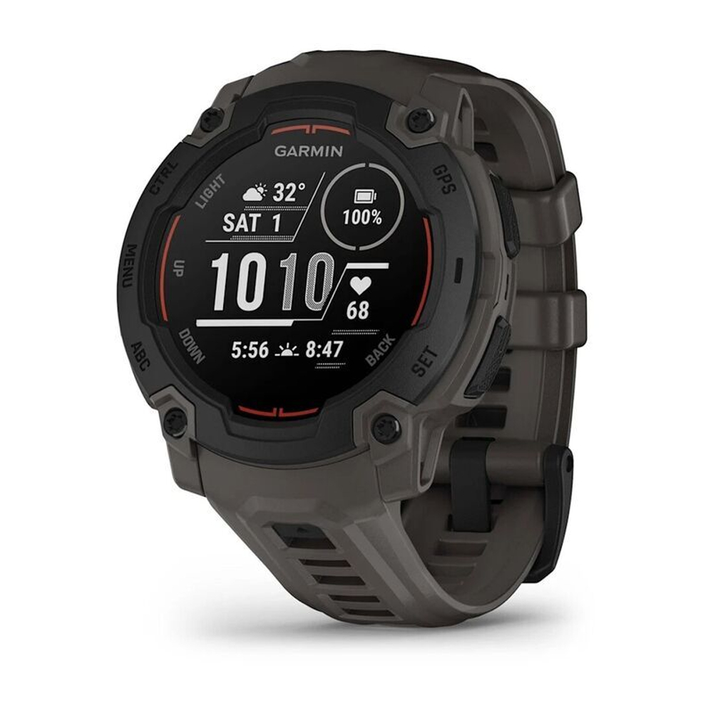 Умные часы Garmin INSTINCT E 45 мм BLACK Charcoal Band