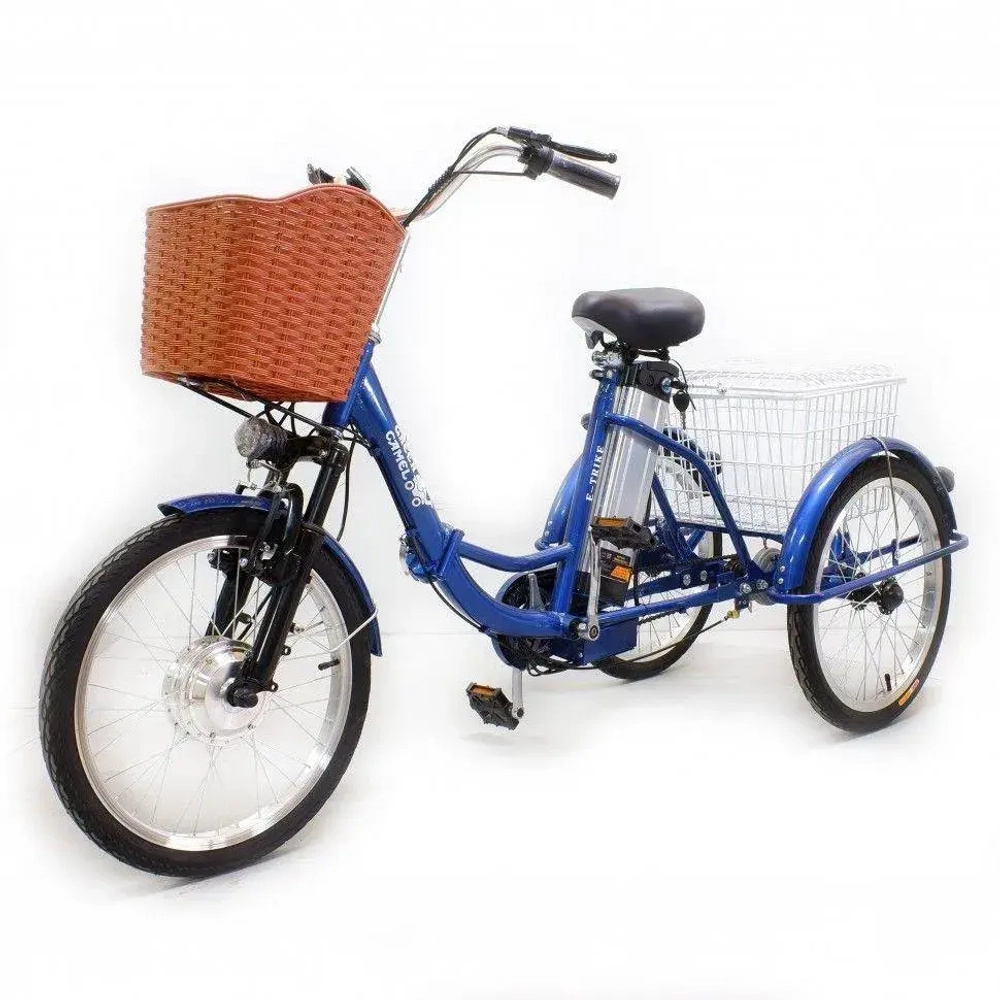Электровелосипед Green Camel Трайк-20 (R20 500W 48V) Складной