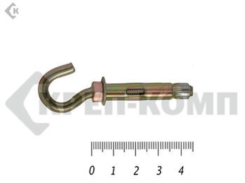 Анкер с крюком м6 8х 45 (5шт)