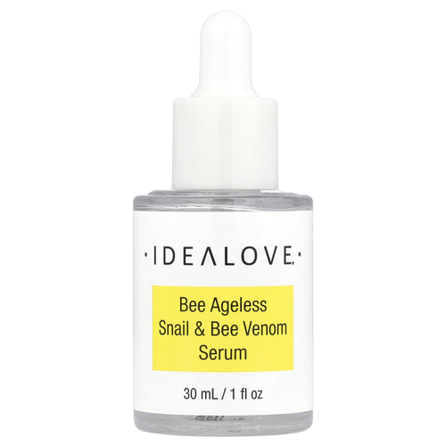 Idealove, Bee Ageless, сыворотка с улиткой и пчелиным ядом, 30 мл (1 жидк. унц.)