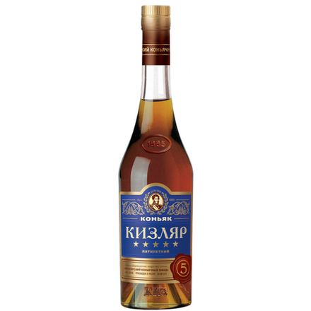 Коньяк Кизляр 5 лет 0,5 л