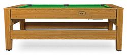 Игровой стол - трансформер (бильярд, аэрохоккей, настольный теннис) "Twister" (дуб)