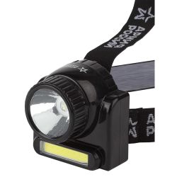 Фонарь налобный светодиодный АРМИЯ РОССИИ GA-501 Гранит аккумуляторный мощный 2 режима черный