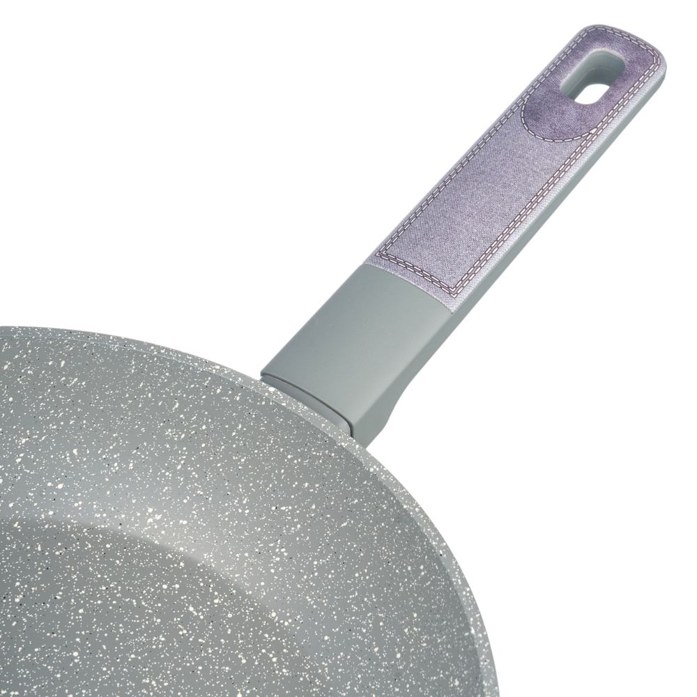 СКОВОРОДА С АНТИПРИГАРНЫМ ПОКРЫТИЕМ PFLUON MARBLE, 26*5 СМ