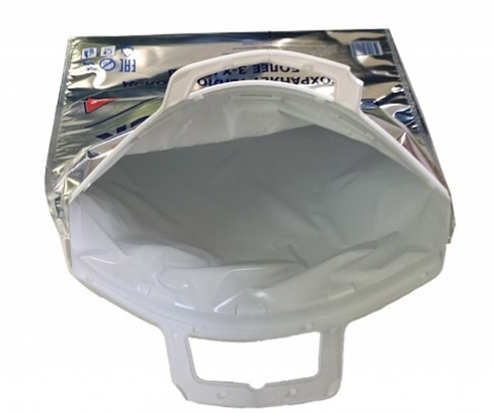 Термопакеты для замороженных продуктов 42х45 см, внеш. МЕТ/внутр ПВД (10/100 шт.)