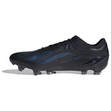 Кроссовки Adidas X Crazyfast.1 Футбольные бутсы Низкие Чёрно-синие Унисекс