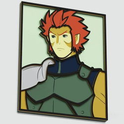 3D Картина по номерам из дерева Лайон-О, 38x50 см