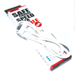 Кабель USB (Apple 30-pin) Remax Light iPhone 4 (белый) 1м RC-006i4