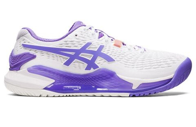 Женские теннисные кроссовки Asics Gel-Resolution 9 - white/amethyst