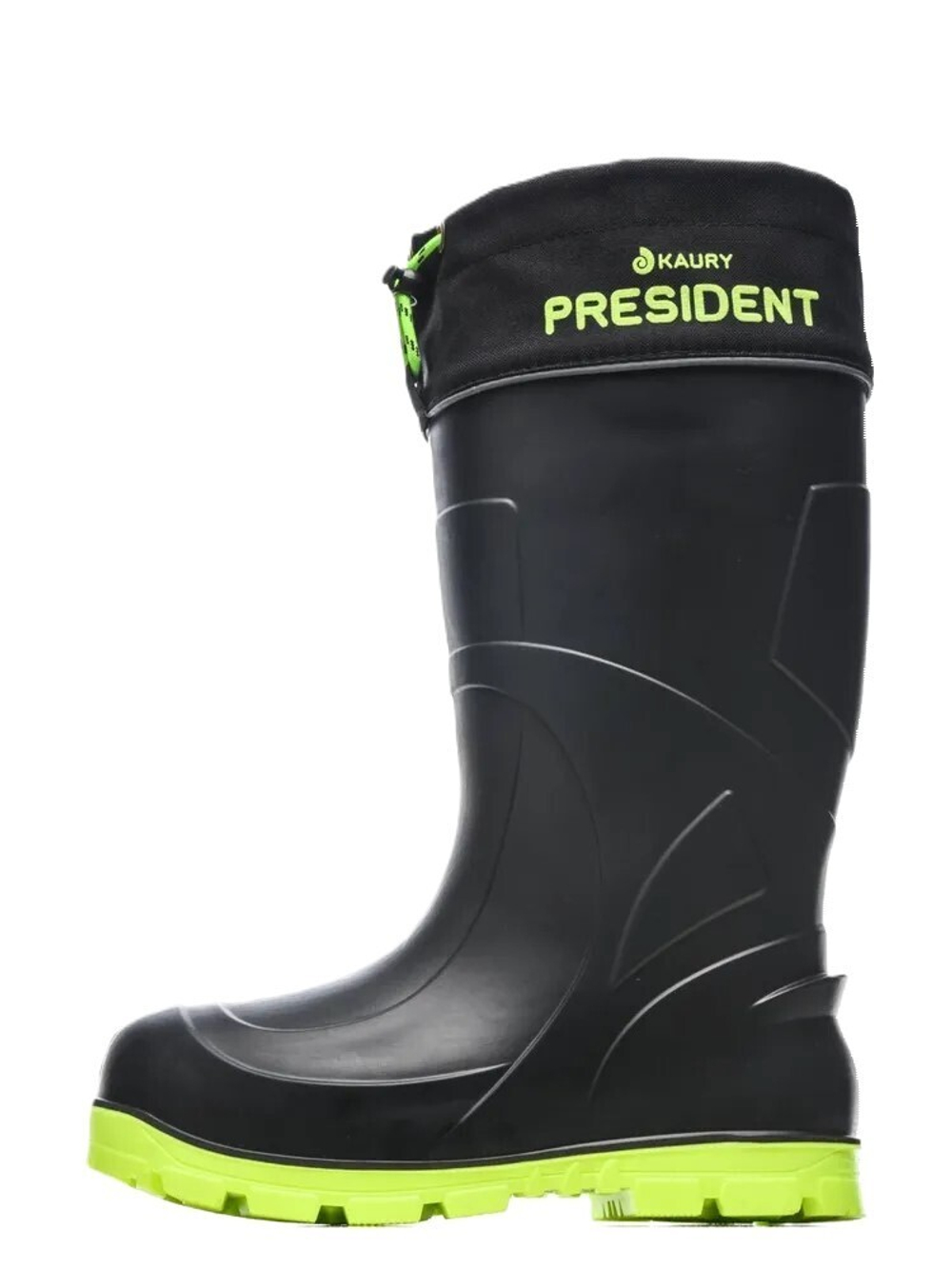 ЭВА "PRESIDENT" -65С(5-сл.гипоал.вклад) KAURY (Черно-зеленый)