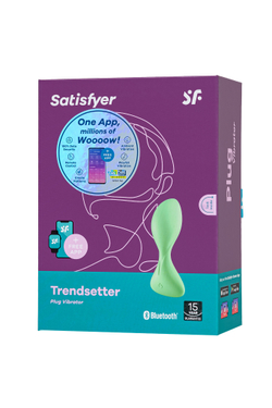 Анальная втулка Satisfyer Trendsetter, зеленая