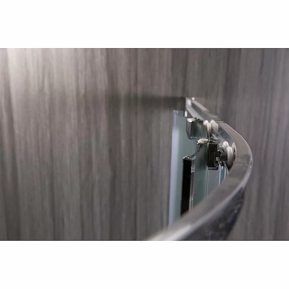 Душевой уголок Esbano ESR-8180 ESUGR8180 120х80 стекло прозрачное/профиль хром