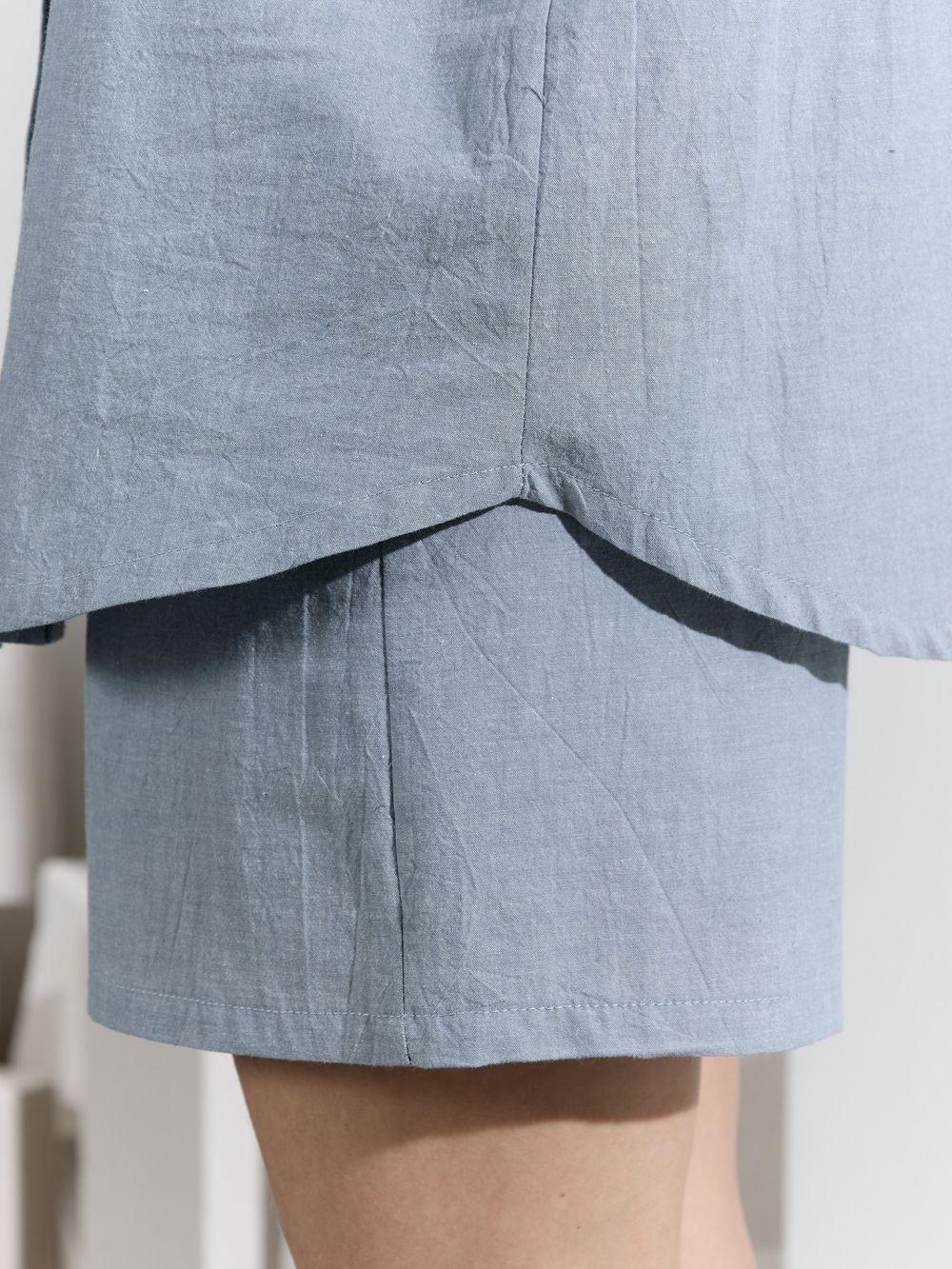 Костюм женский Ангелина-1 Виотекс СЕРО-СИНИЙ МЕЛАНЖ