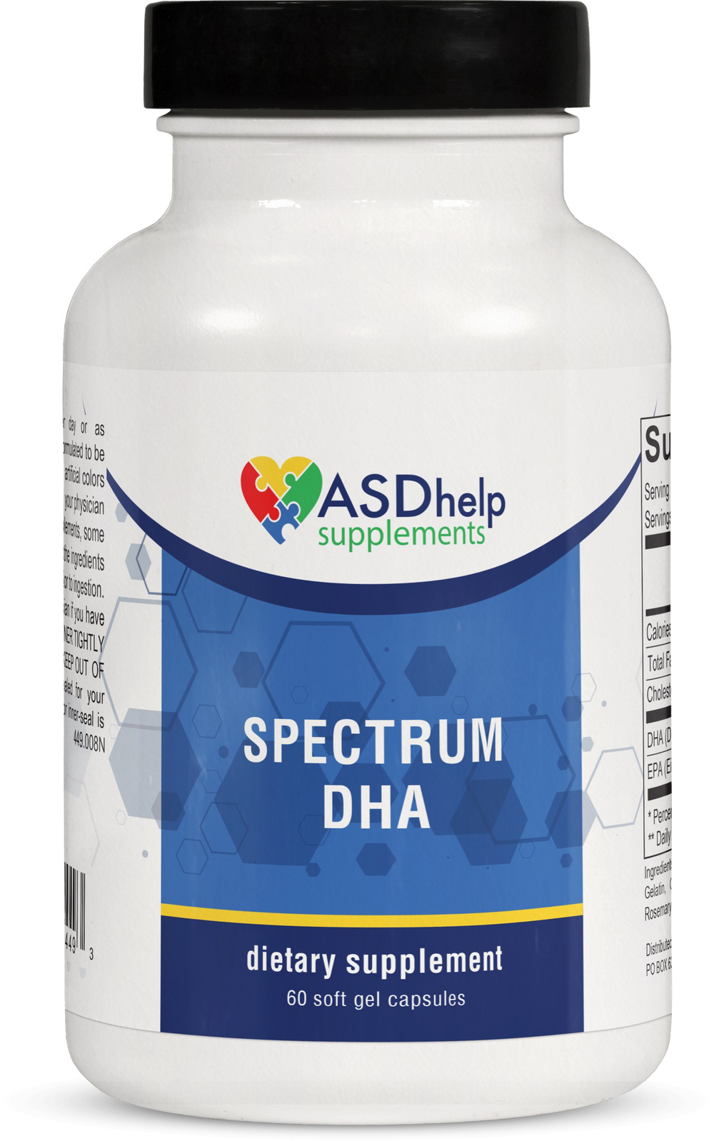 Spectrum DHA  omega 60 cap