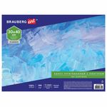 Холст на картоне с контуром BRAUBERG ART CLASSIC "КОТ", 30х40см, грунтованный, хлопок, 191549