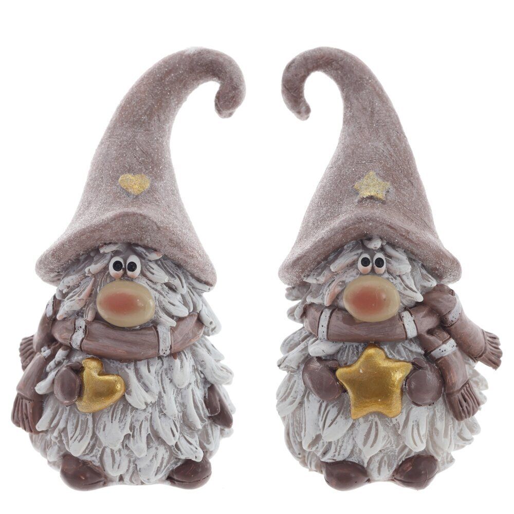 GAEM Фигурка декоративная "Гном", L5,5 W6 H10 см, 2в.