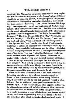 The ego and his own | Max Stirner