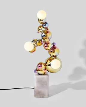 RAINBOW BUBBLY 03-LIGHT TABLE LAMP by ROSIE LI