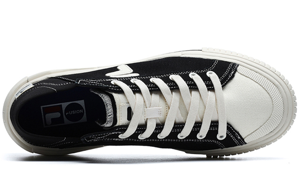 FILA FUSION Wallride Dx Skate Shoes "Black White"