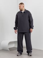 Толстовка мужская Интер-1 Виотекс ГРАФИТОВЫЙ